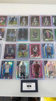 Lot 1474 - 30 Top Loaded serial numbered Football trading...