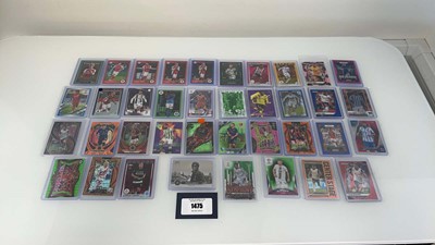 Lot 1475 - 38 Top Loaded serial numbered Football trading...