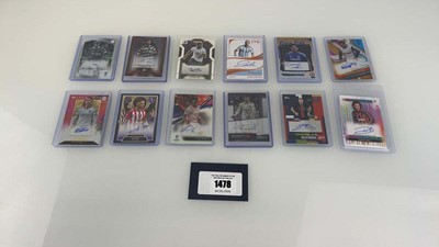 Lot 1478 - 12 Top Loaded Signature and predominantly...
