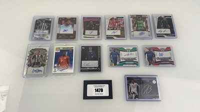 Lot 1479 - 12 Top Loaded/Slabbed Signature and...