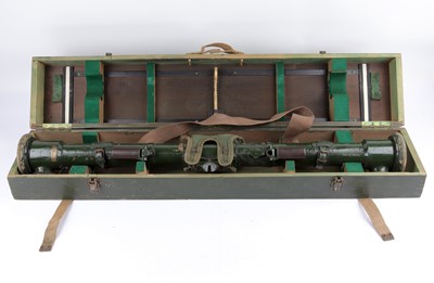 Lot 29 - A 1941 Barr & Stroud range finder in military...