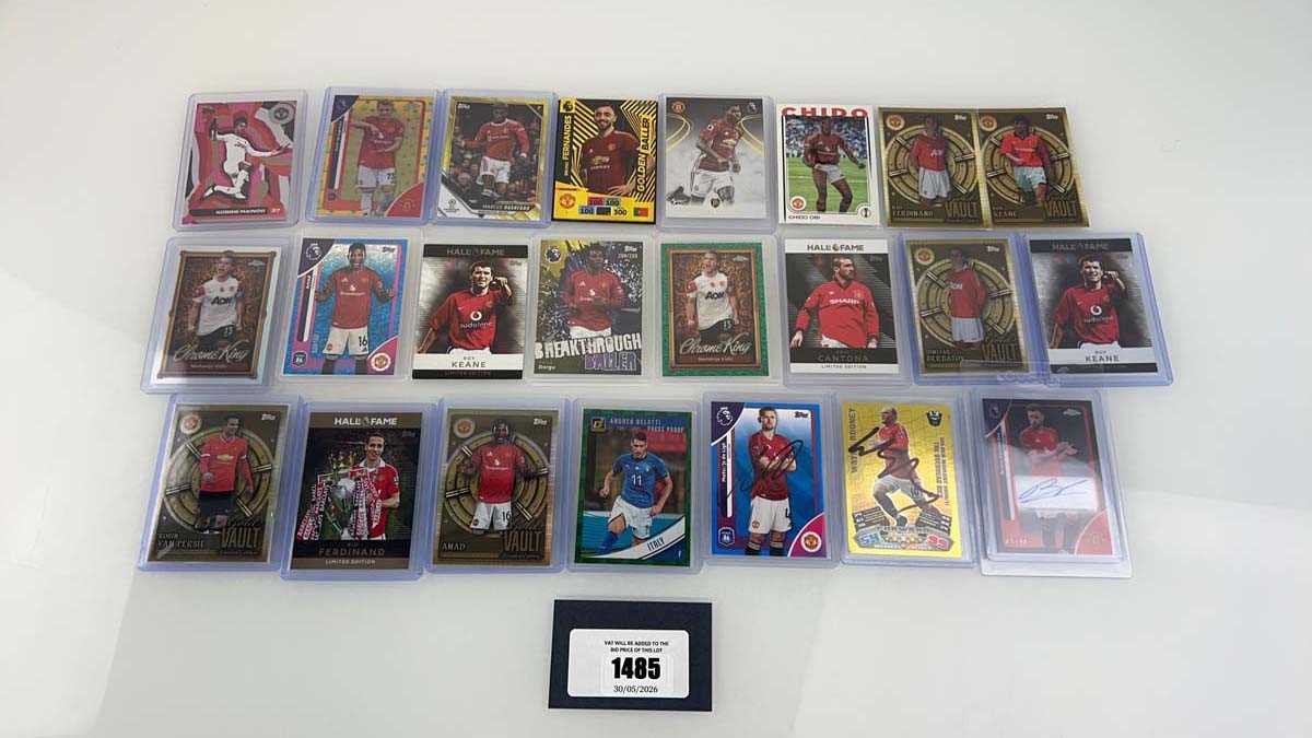 Lot 1485 - 23 Top Loaded Manchester United...