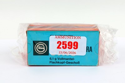 Lot 2599 - (S1) 100 x 9x18mm Geco Ultra 94gr cartridges,...