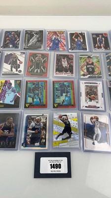 Lot 1490 - Approx. 41 Top Loaded NBA trading cards from...