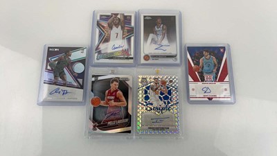 Lot 1491 - 15 Top Loaded Signatured/Serial Numbered NBA...