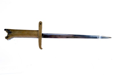 Lot 67 - The Webley Mk VI Pritchard Revolver Bayonet,...