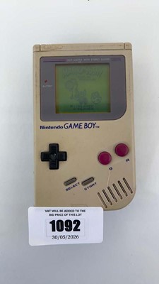 Lot 1092 - Nintendo GameBoy with Mario and Yoshi