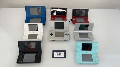 Lot 1097 - 8x various Nintendo DS consoles