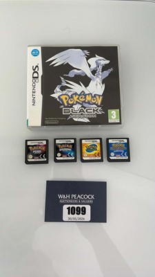 Lot 1099 - 5x Pokémon Nintendo DS games. Mystery Dungeon...