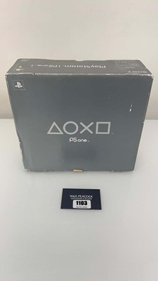 Lot 1103 - Sony PSone in box