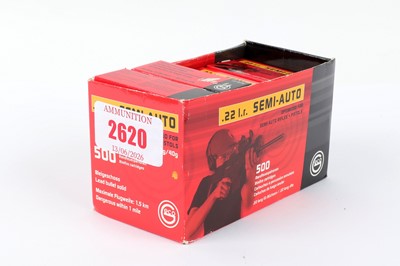 Lot 2620 - (S1) 400 x .22 Geco Semi-Auto 40gr cartridges