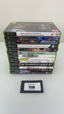 Lot 1120 - 13x Xbox games