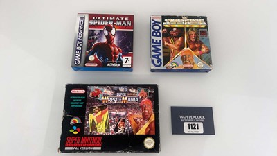 Lot 1121 - GameBoy Superstars, GameBoy Advance Ultimate...