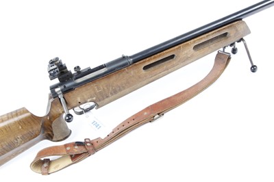 Lot 1741 - (S1) 7.62mm Grünig + Elmiger Bolt-Action Rifle,...