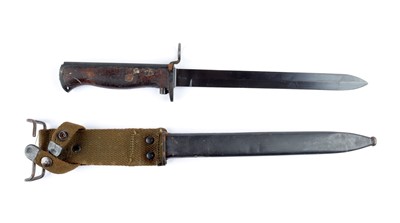 Lot 88 - Norwegian M1894 Bayonet converted for M1...