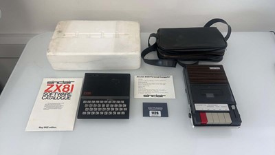 Lot 1126 - Sinclair ZX81 Spectrum and Samurai Cassette...