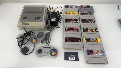 Lot 1128 - Nintendo Super Entertainment System (SNES)...