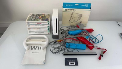 Lot 1135 - Nintendo Wii and qty of games and accessories