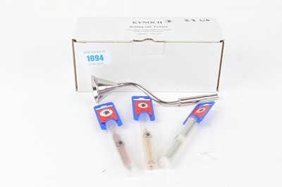 Lot 1094 - A .450/400 boiling out funnel, .450 double...