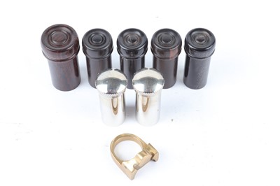 Lot 1097 - Assorted 'striker' or cap pits and a 16 bore...