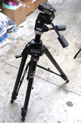 Lot 1344 - Manfrotto 475 tripod