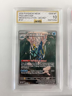 Lot 1259 - (2) 2025 Pokémon Mega Evolution #141 -...