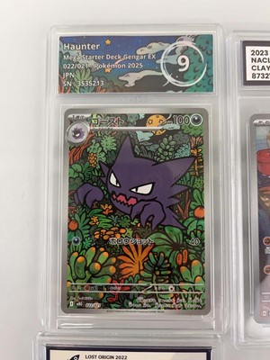 Lot 1260 - (5) Various Graded Pokémon Cards by Aura...