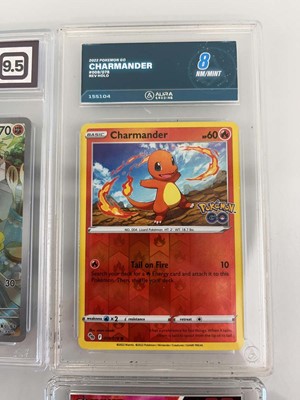 Lot 1260 - (5) Various Graded Pokémon Cards by Aura...