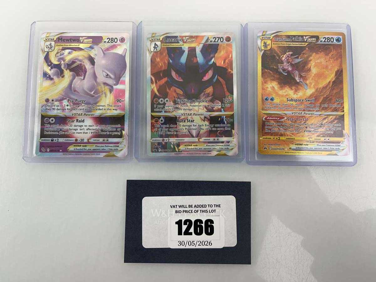 Lot 1266 - (3) Top Loaded Pokémon TCG: Crown Zenith...
