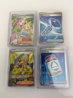 Lot 1268 - (8) Top Loaded Pokémon TCG cards from Ascended...