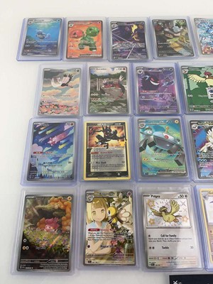 Lot 1417 - Approx. 25 Top Loaded Pokémon cards from...