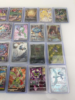 Lot 1418 - Approx. 25 Top Loaded Pokémon cards from...