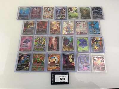 Lot 1419 - Approx. 25 Top Loaded Pokémon cards from...