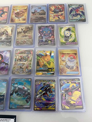 Lot 1420 - Approx. 25 Top Loaded Pokémon cards from...
