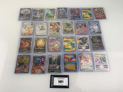 Lot 1421 - Approx. 25 Top Loaded Pokémon cards from...