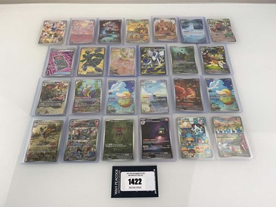 Lot 1422 - Approx. 25 Top Loaded Pokémon cards from...