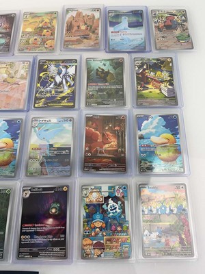 Lot 1422 - Approx. 25 Top Loaded Pokémon cards from...
