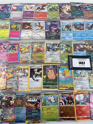 Lot 1457 - Approx. 100 Sleeved Pokémon cards from various...