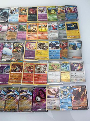 Lot 1457 - Approx. 100 Sleeved Pokémon cards from various...