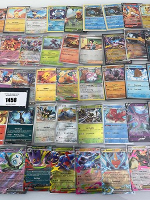 Lot 1458 - Approx. 100 Sleeved Pokémon cards from various...