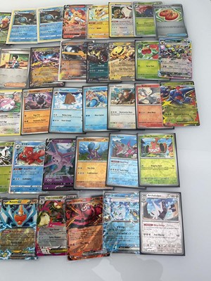 Lot 1458 - Approx. 100 Sleeved Pokémon cards from various...