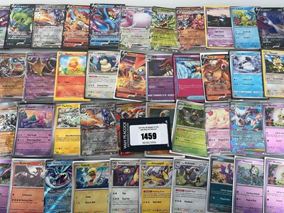 Lot 1459 - Approx. 70 Sleeved Pokémon cards from various...
