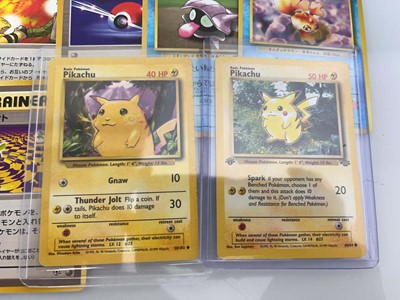 Lot 1460 - Approx. 100 Sleeved Vintage Pokémon cards from...
