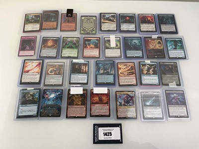 Lot 1425 - Approx. 30 Top Loaded Magic the Gathering...