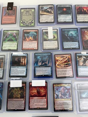 Lot 1425 - Approx. 30 Top Loaded Magic the Gathering...