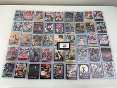 Lot 1428 - Approx. 46 Top Loaded One Piece cards from...