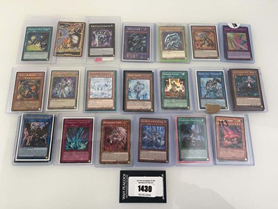 Lot 1430 - Approx. 20 Top Loaded Yu-Gi-Oh cards from...