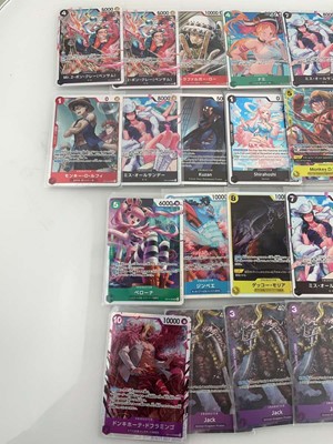 Lot 1461 - Approx. 70 Sleeved One Piece cards from...