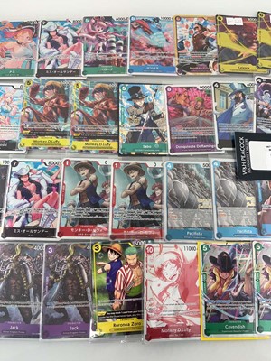 Lot 1461 - Approx. 70 Sleeved One Piece cards from...
