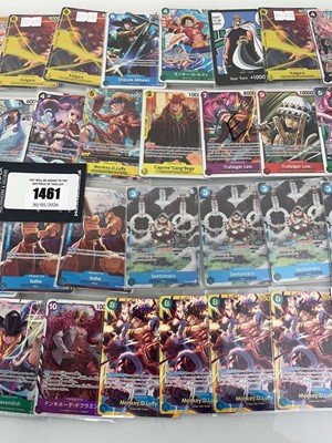 Lot 1461 - Approx. 70 Sleeved One Piece cards from...